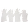 White Cotton Inspection Gloves Pkg of 12 Small Medium Large or Extra Large