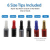 6 Size Tips Included Bergeon 7404 Set of 3 Watch Hand Install Setting Tools Dual Sided with Replaceable Tips