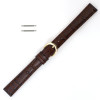 Brown Watch Band Leather 14mm Gator Chrono Style 7 1/2 Inch Length