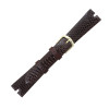 Hadley Roma Made To Fit Gucci® Cut 16mm Genuine Java Lizard Brown Watch Band 7 7/16 Inch Length