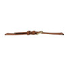 Hadley Roma Lizard Grain 18mm Brown Leather Watch Strap 8 3/16 Inch Length