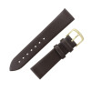 Hadley Roma 18mm Brown Leather Watch Band 6 5/8 Inch Length