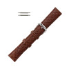 Hadley Roma Genuine Leather 18mm Tommy Bahama® Style Watch Band Tan 7 7/16 Inch Length