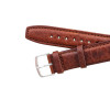 Hadley Roma Shrunken Grain 16mm Tan Leather Watch Strap 7 5/16 Inch Length