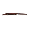 Hadley Roma Shrunken Grain 18mm Brown Leather Watch Strap 7 5/16 Inch Length