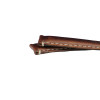 Hadley Roma Brown Leather With Contrast Stitching 22mm Watch Band 8 5/8 Inch Length