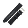 Hadley Roma Anti-Ballistic Material Watch Strap 24mm Black 7 3/4 Inch Length