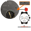 Swiss-made ETA G15.211 quartz movements are built to last