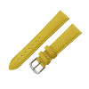 Hadley Roma 12mm Genuine Java Lizard Yellow Watch Band 6 5/8 Inch Length