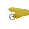 Hadley Roma 12mm Genuine Java Lizard Yellow Watch Band 6 5/8 Inch Length