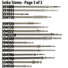 Genuine Seiko Replacement Watch Stems