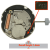 Harley Ronda Watch Movement HQ702 Quartz Movements