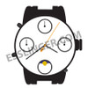 Harley Ronda Watch Movement HQ706.3 Quartz Movements Overall Height 4.8mm