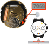 Harley Ronda Watch Movement HQ706.B Quartz Movements Overall Height 6.5mm
