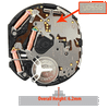 Hattori Japan Watch Movement VD55 Quartz Movements