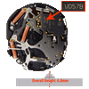Hattori Japan VD57 quartz watch movement replacement