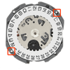 Hattori Japan VJ12 quartz watch movements