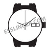 Hattori Japan Watch Movement VJ23 Quartz Movements Overall Height 4.6mm