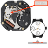 Hattori Japan Watch Movement VX3N Quartz Movements Overall Height 5.1mm
