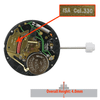 ISA Watch Movement ISA 330/103 Quartz Movements Date at 3:00 Overall Height 4.0mm