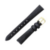 13mm Black Hadley Roma Genuine Java Lizard Watch Strap 6 1/4 Inch Length