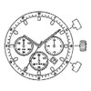 Miyota/Citizen LTD Watch Movement 0S20 Quartz Movements Overall Height 7.0mm