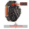 Miyota/Citizen LTD 2039 HCP quartz watch movements