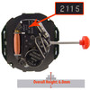 Miyota/Citizen LTD Watch Movement 2115-6 Quartz Movement Date At 6:00 Overall Height 6.0mm