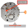 Miyota/Citizen LTD Watch Movement JS15 Quartz Movement