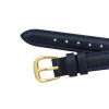 Watch Band 12mm Classic Calf  Navy Blue Leather 6 3/4 Inch Length