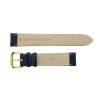 Watch Band 20mm Classic Calf  Navy Blue Leather 7 1/2 Inch Length