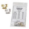 Watch Band Clasp Kit Sliding Clasp Assortment 8 pieces