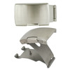 Trifold Stainless Steel Watch Band Clasp Single Side Button Style with Open End Band Attachment