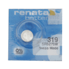 Renata 319 batteries for replacing old watch cells