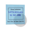 Round Sapphire Watch Crystal 1.0mm Thick