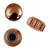 Assortment Of Waterproof Quartz Rose Gold Watch Crowns 12 Pieces