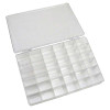 Styrene Storage Box 36 Compartments for Jewelry and Watch Parts