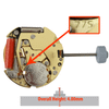 Harley Ronda 3 Hand Quartz Watch Movement HQ775G-6 Swiss Date at 6:00 Overall Height 4.0mm