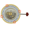 Harley Ronda 3 Hand Quartz Watch Movement HQ1015 Date at 3:00 Overall Height 3.5mm
