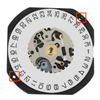 Hattori Japan 3 Hand Quartz Watch Movement VX32.2 Date at 3:00 Overall Height 4.5mm