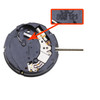 ETA 3 Hand Quartz Watch Movement 803.122 Day and Date at 3:00 Overall Height 5.1mm 