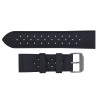 Black Silicone Watch Band 24 MM Sport Strap