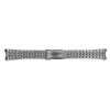 Two Tone Metal Watch Band with Curved Ends 18-20 MM