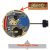 ETA 3 Hand Quartz Watch Movement 956.112-430 Date at 4:30 Overall Height 3.9mm