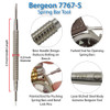 Bergeon 7767-S Stainless Steel Spring Bar Tool