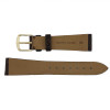 Hadley Roma Genuine Lizard Brown Watch Strap 16mm Short