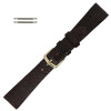 Hadley Roma Genuine Lizard Brown Watch Strap 16mm Short