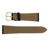 Hadley Roma Genuine Lizard Black Watch Strap 18mm Short