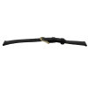 Hadley Roma Genuine Lizard Black Watch Strap 18mm Short