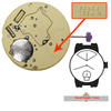 Harley Ronda 4 Hand Quartz Watch Movement HQ7004.N Multifunctions Retrograde and Big Date Overall Height 7.3mm